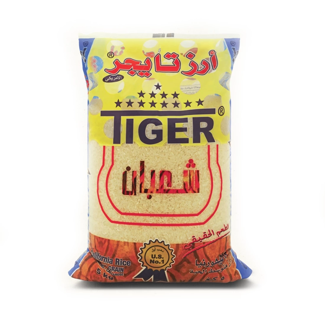 أرز تايجر - شعبان 5 كيلو